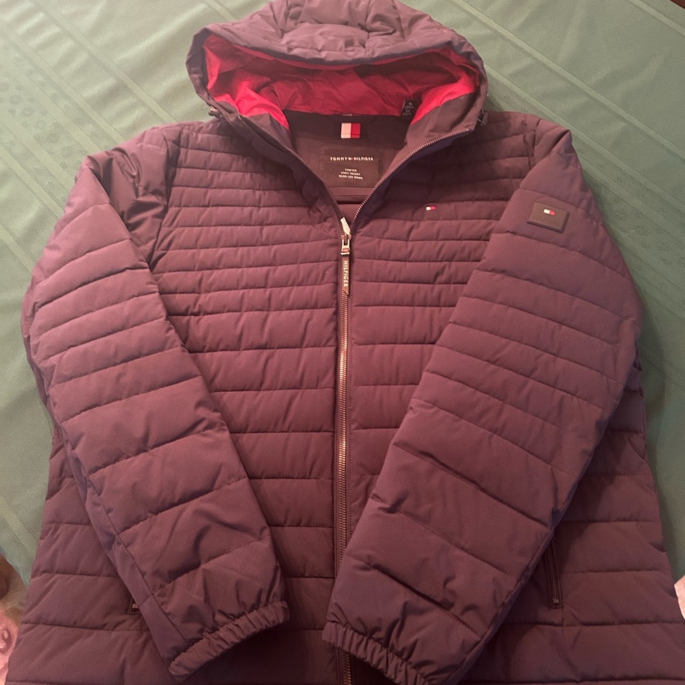 Tommy Hilfiger Men's Purple Jacket